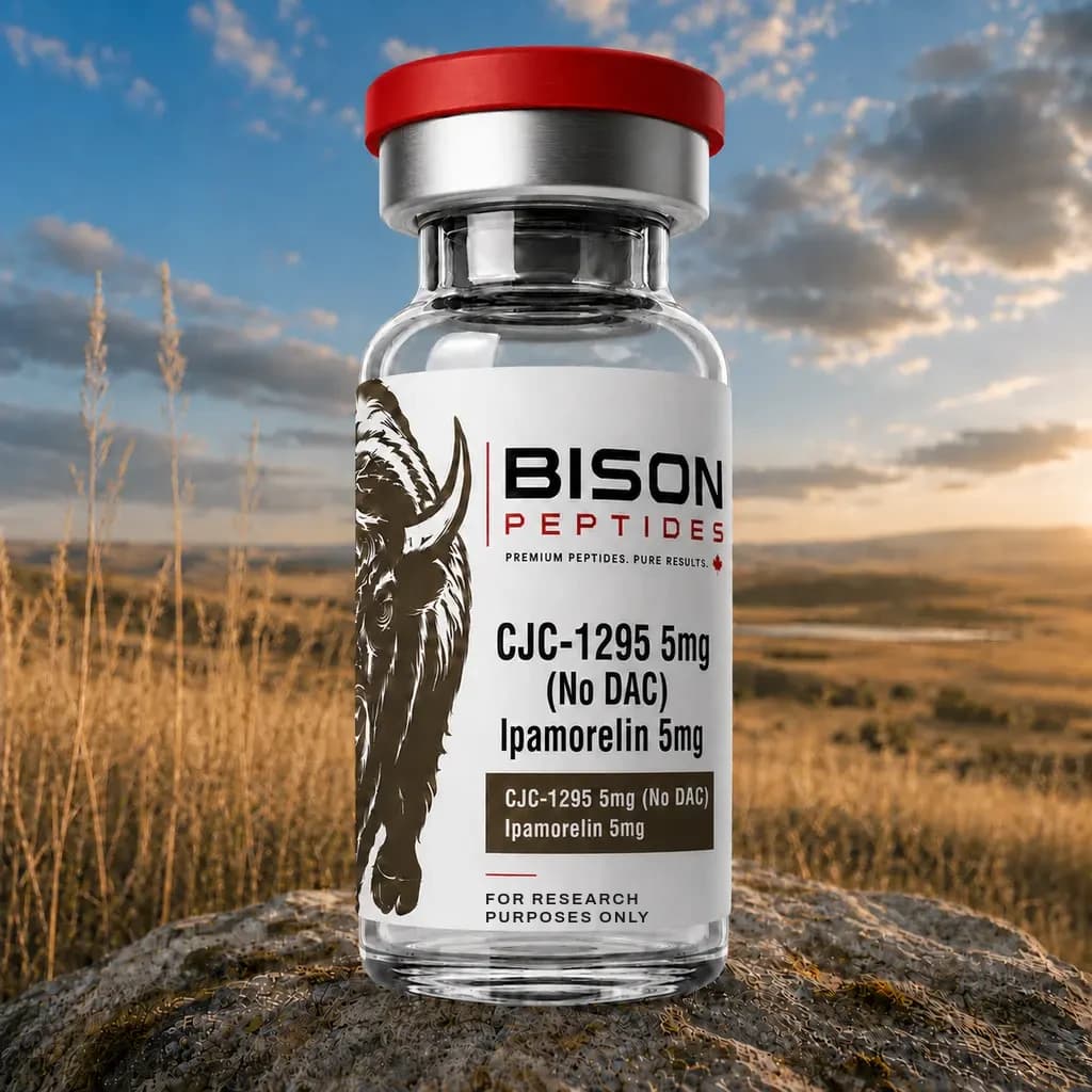 CJC-1295 / Ipamorelin 10mg research peptide vial